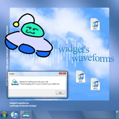 Widget's Waveforms (Playlist Thumbnail)